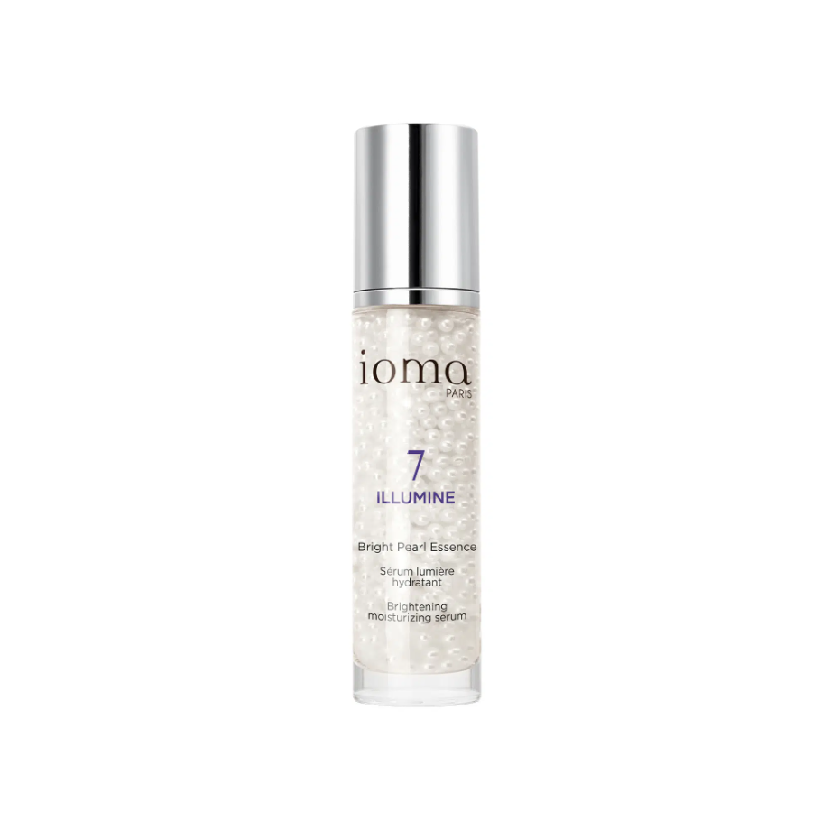 IOMA Bright Pearl Essence - A moisturizing and brightening serum that reduces dark spots, evens skin tone, and enhances radiance for a smoother, more youthful complexion.