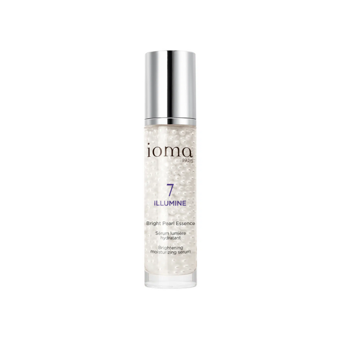 IOMA Bright Pearl Essence - A moisturizing and brightening serum that reduces dark spots, evens skin tone, and enhances radiance for a smoother, more youthful complexion.